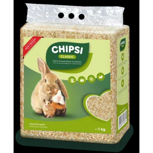 Наповнювач для гризунів Chipsi тирса класік 15 л/1 кг (4002973318874)