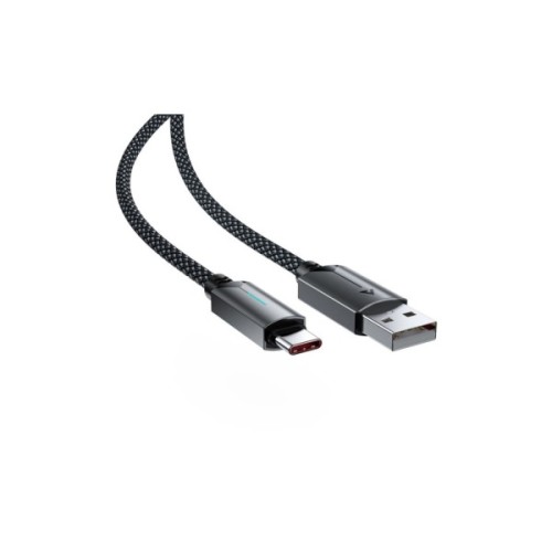 Дата кабель USB 2.0 AM to USB-C 1.2m 60W black Acefast (6974316284482)
