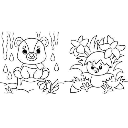 Книга Водяні забарвлянки. Весна - Ольга Романова Ранок (9786170982223)