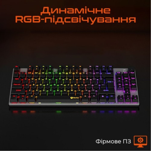 Клавіатура Meetion MK008 Pro USB Type-C Black (MT-MK008Pro-W-RUA)