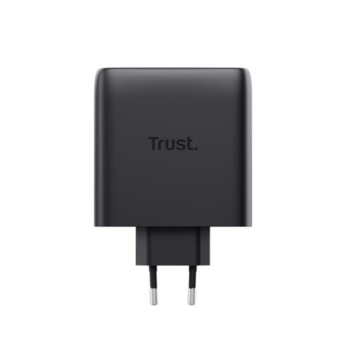 Зарядний пристрій Trust 2xUSB-C 100W GaN PD/PPS black (25527_TRUST)