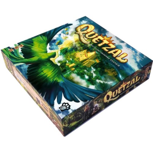 Настільна гра WoodCat Кетцаль (Quetzal) (укр.) (QTL001)