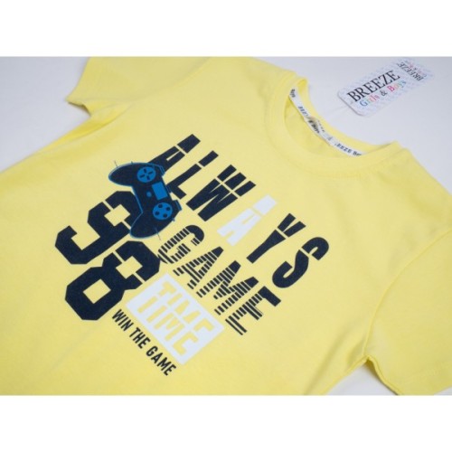 Набір дитячого одягу Breeze ALWAYS GAME (14286-140B-yellow)