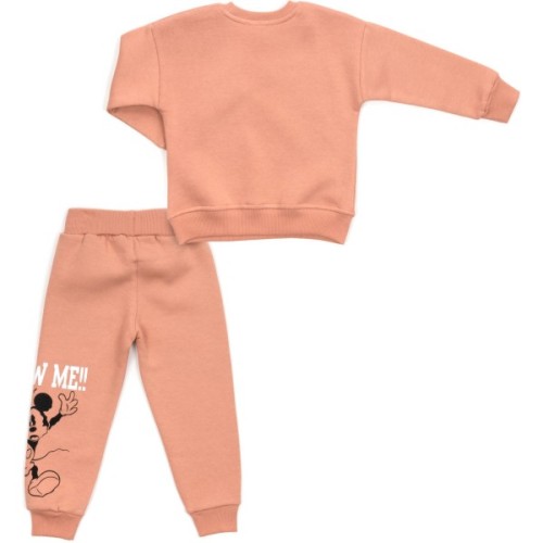 Спортивний костюм дитячий Smile флісовий (23197-92G-brown)