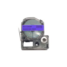 Стрічка для принтера етикеток UKRMARK RL-E-C4LBP-BK/BL, аналог LC4LBP. 12 мм х 8 м (900262)