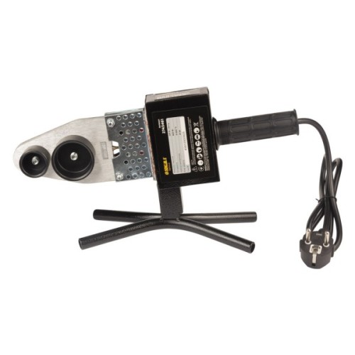 Паяльник для пластикових труб Sigma 800Вт 20-63мм у металевому кейсі (2743461)