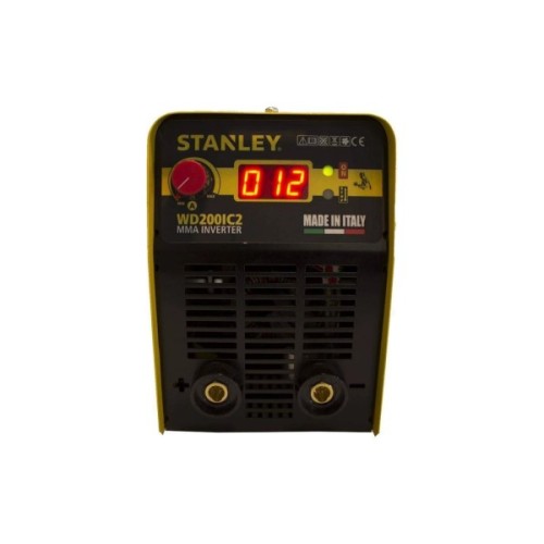 Зварювальний апарат Stanley інверторний 15-200 A, тривалість навантаження 60% (WD200IC2)