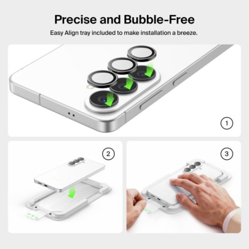 Чохол до мобільного телефона Belkin 3-in-1 Cover + Glass + Camera Samsung Galaxy S26 (BUA002HQ)