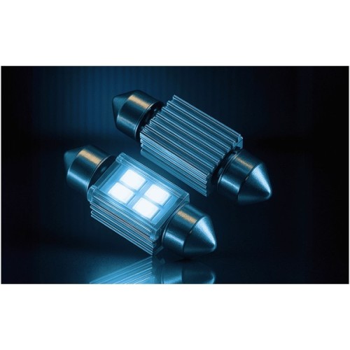 Автолампа PULSO LED SV8.5/T11x36mm/4 SMD-5730/9-18v/130Lm (LP-62036)
