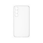 Чохол до мобільного телефона Dengos Case + Cross-body Strap Samsung Galaxy S25 FE Clear+Grey (DG-KM-CCRB-26)