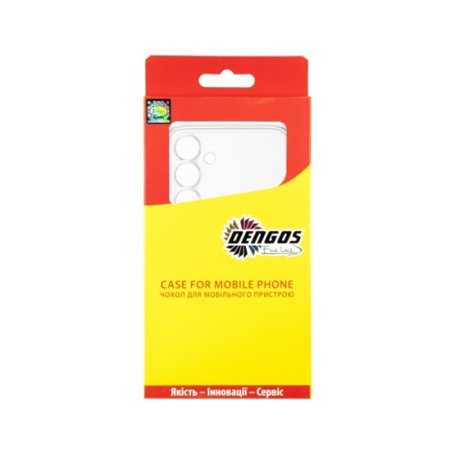 Чохол до мобільного телефона Dengos Case + Cross-body Strap Samsung Galaxy S25 FE Clear+Grey (DG-KM-CCRB-26)