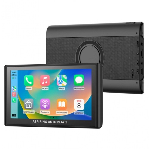 Автомобільний монітор Aspiring Auto Play 1, Magnet, CarPlay, Android auto