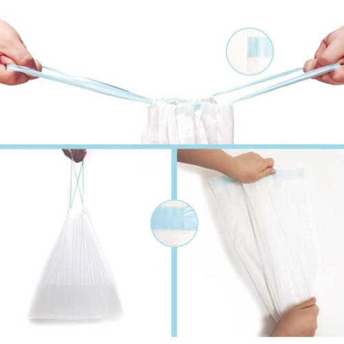 Пакети для котячого туалету Lapka для автоматичних лотків 50x45 см білі (LPK-32)