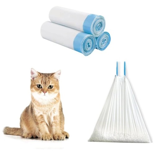 Пакети для котячого туалету Lapka для автоматичних лотків 50x45 см білі (LPK-32)