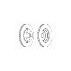 Гальмівний диск FERODO DDF679C