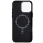 Чохол до мобільного телефона Armorstandart LikeCarbon2 MagCase Apple iPhone 15 Pro Max Kevlar Black (ARM88590)