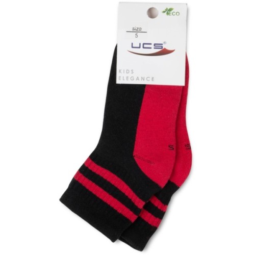 Шкарпетки дитячі UCS Socks махрові (M1C0101-2114-5-red)