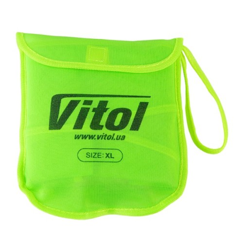 Жилет сигнальний VITOL зелений 116B XL (ЖБ002)