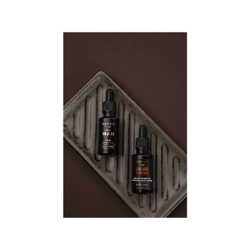 Сироватка для волосся Mayur Активатор росту бороди З ніацинамідом та арганою 30 мл (4820230953459)