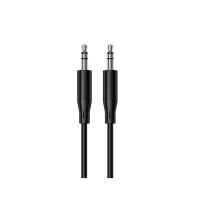 Кабель мультимедійний 3.5mm M to 3.5mm M 1.0m BL26 black BOROFONE (6941991122170)