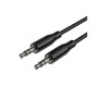 Кабель мультимедійний 3.5mm M to 3.5mm M 1.0m BL26 black BOROFONE (6941991122170)