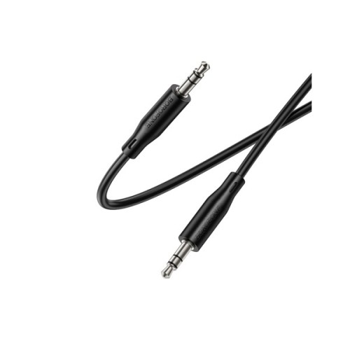 Кабель мультимедійний 3.5mm M to 3.5mm M 1.0m BL26 black BOROFONE (6941991122170)