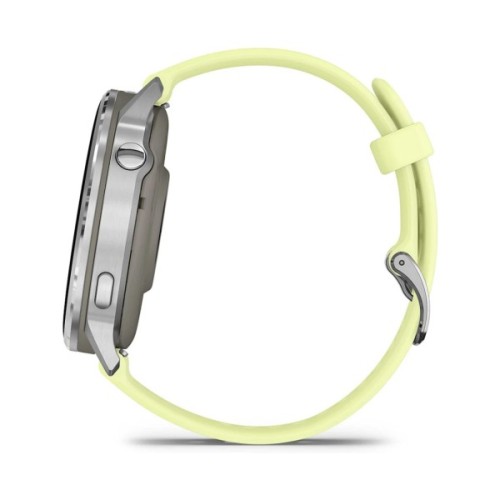 Смарт-годинник Garmin Venu 4 (45mm), Gray w/ Silver + Citron, GPS смарт-годинник (010-03014-02)