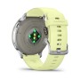 Смарт-годинник Garmin Venu 4 (45mm), Gray w/ Silver + Citron, GPS смарт-годинник (010-03014-02)