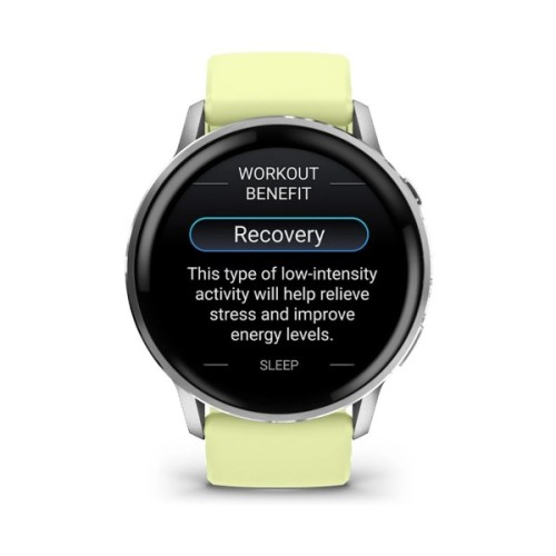 Смарт-годинник Garmin Venu 4 (45mm), Gray w/ Silver + Citron, GPS смарт-годинник (010-03014-02)