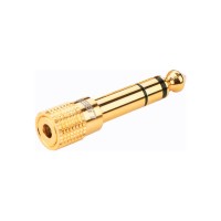 Перехідник 6.5mm M to 3.5mm F gold Ugreen (20503)