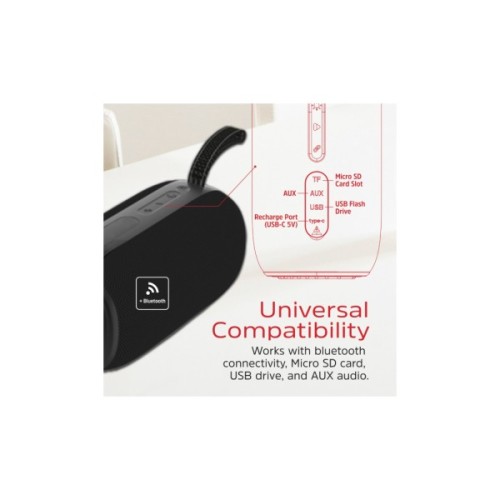 Акустична система Energizer BTS163 Black (BTS163)