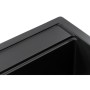 Мийка кухонна GRANADO ARTES black shine з сифоном (gr3601)