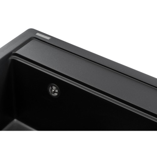 Мийка кухонна GRANADO ARTES black shine з сифоном (gr3601)