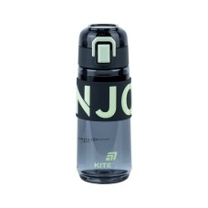 Пляшка для води Kite 550 мл сіра (K25-1232-1)