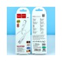 Дата кабель USB-C to USB-C 1.0m Magic silicone PD 60W X87 white HOCO (6931474783264)