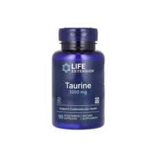 Вітамінно-мінеральний комплекс Life Extension Таурін, 1000 мг, Taurine, 90 вегетаріанських капсул (LEX-18279)