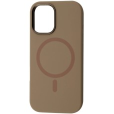 Чохол до мобільного телефона BeCover FIBRA Silicone OmniMag Apple iPhone 17 Brown (716196)