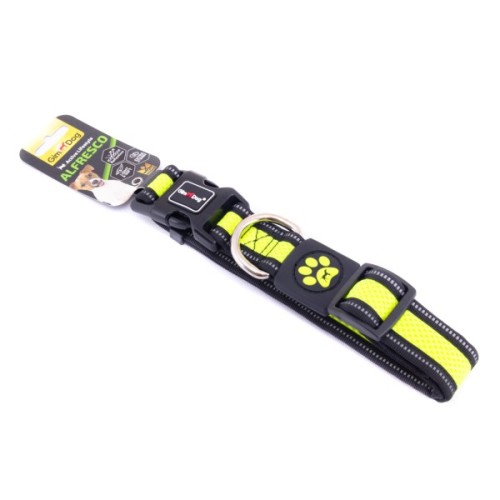 Нашийник для тварин GimDog Alfresco неопрен 42-66 см/32 мм жовтий (8009632059501)