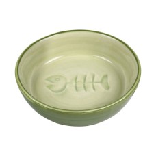 Посуд для котів Trixie Миска керамічна плоска 200 мл/13 см (4011905244921)
