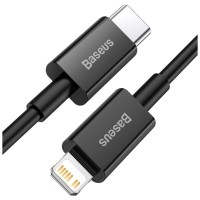 Дата кабель USB-C to Lightning 2.0m 3.0A PD Superior Series Black Baseus (CATLYS-C01)