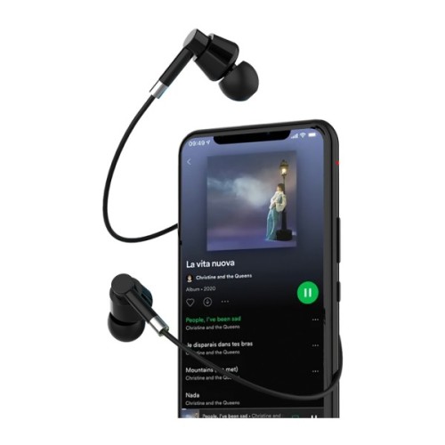 Навушники Media-Tech ALL USB-C Black (MT3609K)