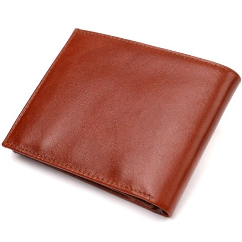 Гаманець Canpellini З натуральної шкіри Коричневий (21762)