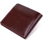 Портмоне Shvigel Шкіряне Бордове (16442)