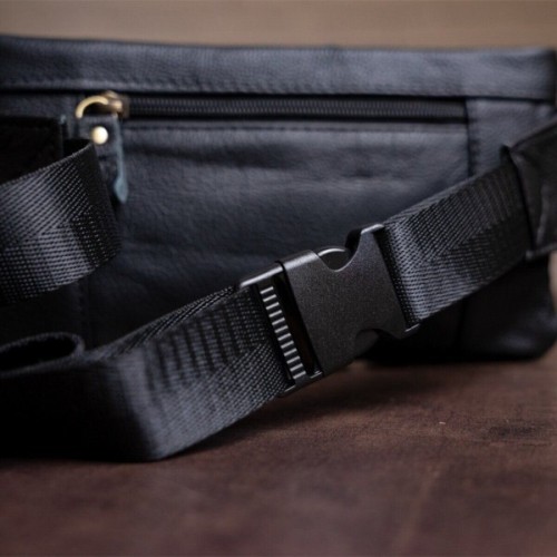 Сумка Vintage На пояс Чорна (14734)