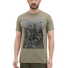 Футболка Sol's Imperial Knight Death and the Devil хакі L (11500268/394L)