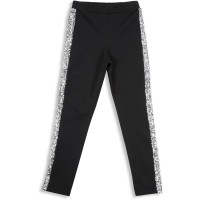 Лосини дитячі Breeze с лампасами из пайеток (11529-164G-black)