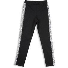 Лосини дитячі Breeze с лампасами из пайеток (11529-164G-black)