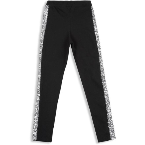 Лосини дитячі Breeze с лампасами из пайеток (11529-164G-black)