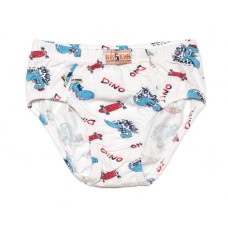 Труси дитячі BiyoKids з динозаврами (2556-104B-white)