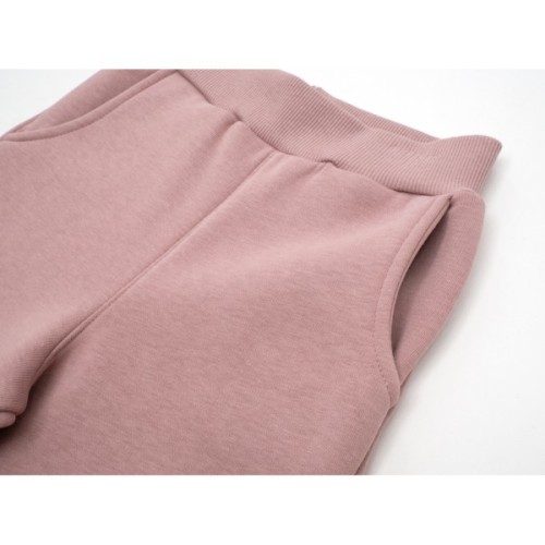 Спортивний костюм дитячий Smile на флісі (4233-128G-pink)